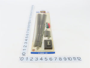 LOT of 4 HO Scale Bachmann E-Z Track 44559 Left Turnout Switches - Sealed