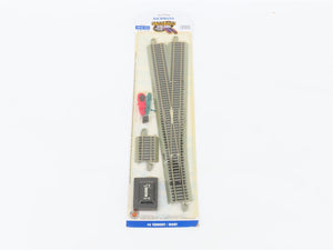 LOT of 6 HO Scale Bachmann E-Z Track 44560 Right Turnout Switches - Sealed