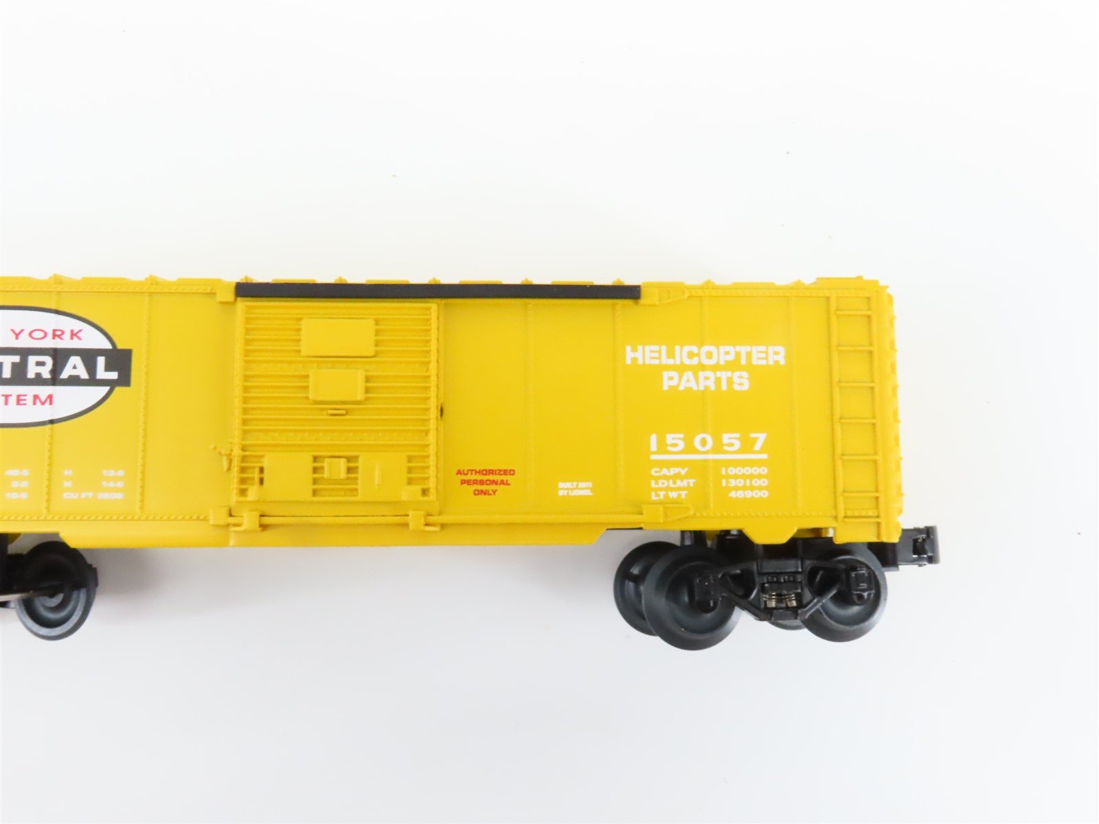 O Gauge 3-Rail Lionel 6-30156 NYC New York Central Assorted Freight 4-Car Set