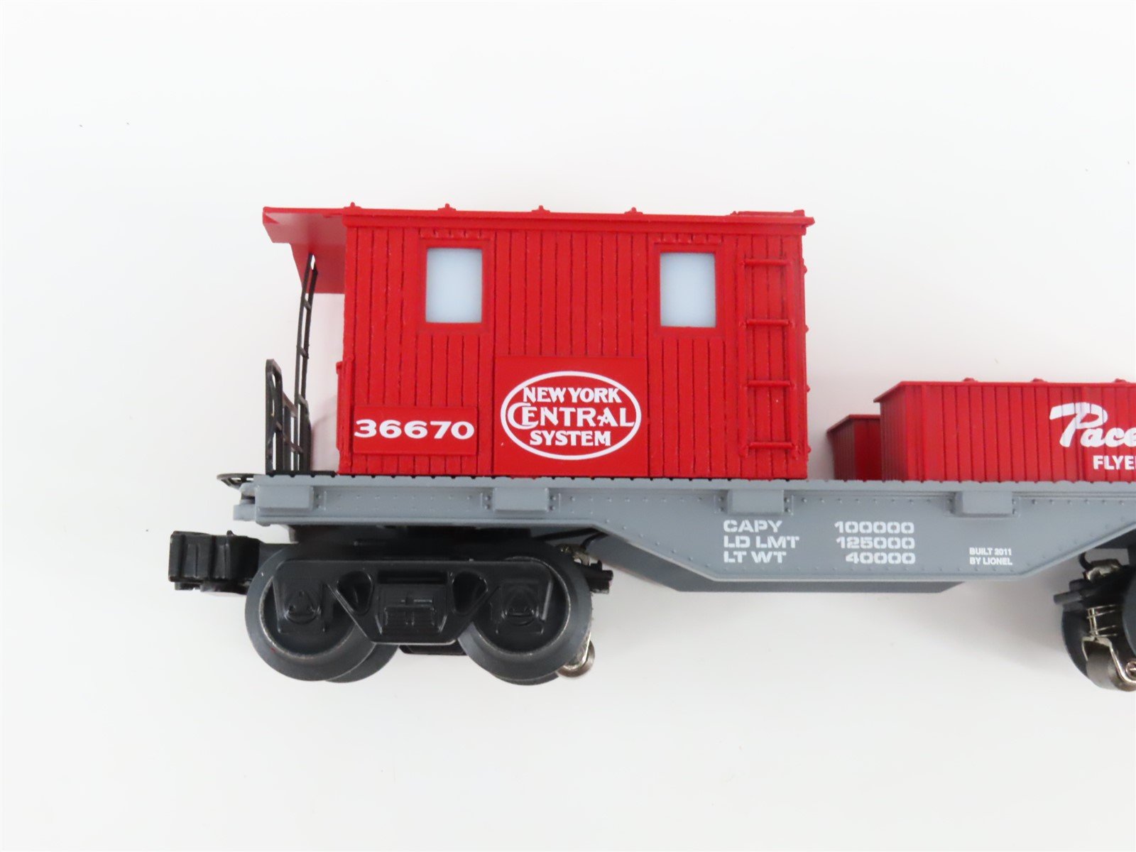 O Gauge 3-Rail Lionel 6-30156 NYC New York Central Assorted Freight 4-Car Set
