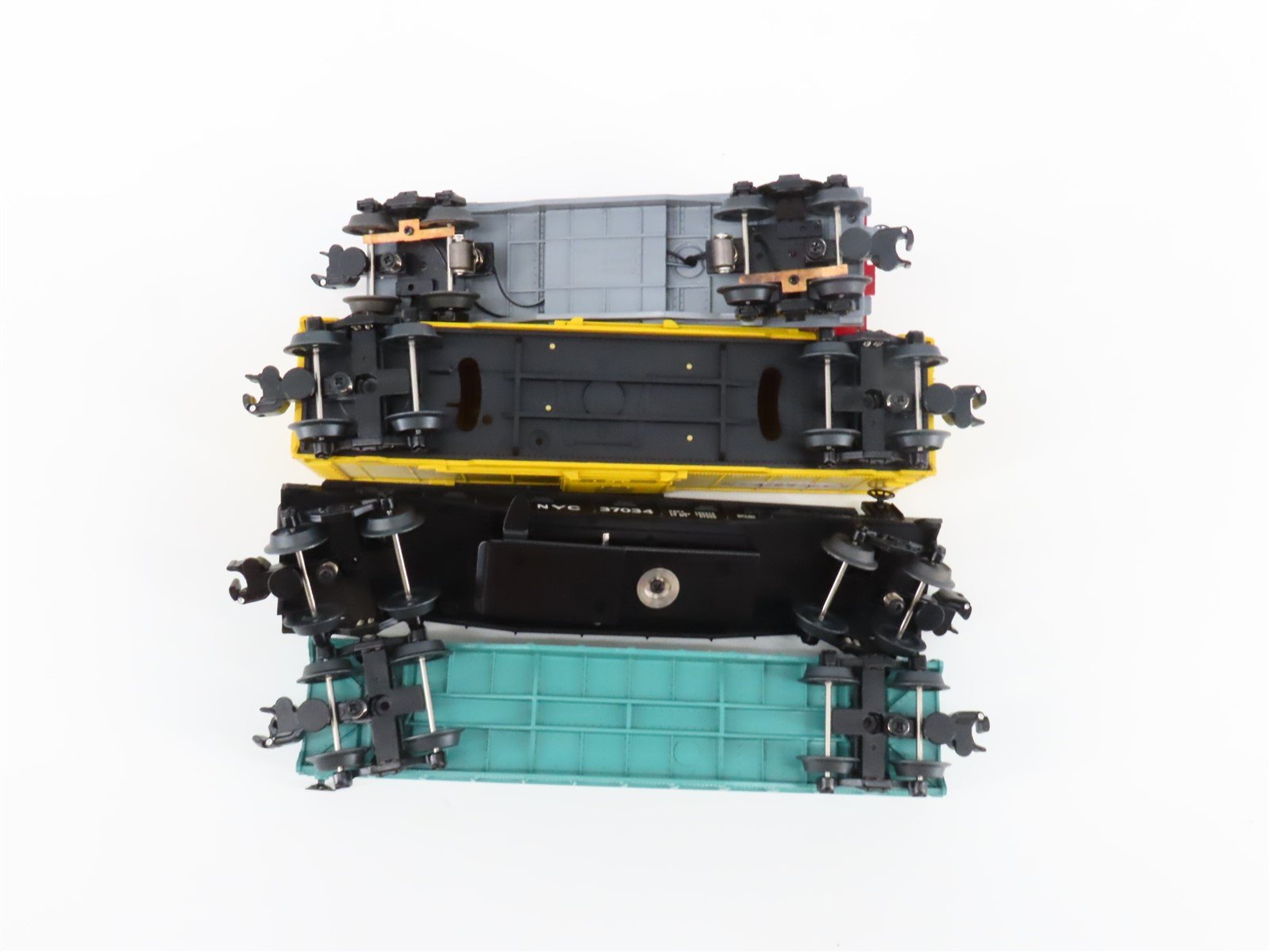 O Gauge 3-Rail Lionel 6-30156 NYC New York Central Assorted Freight 4-Car Set