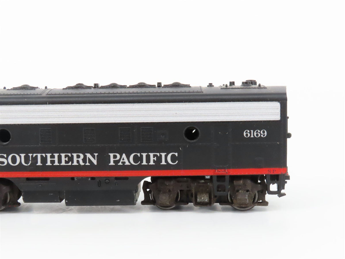 HO Scale Athearn SP Southern Pacific Black Widow F7 A/B/A Diesel Loco Set