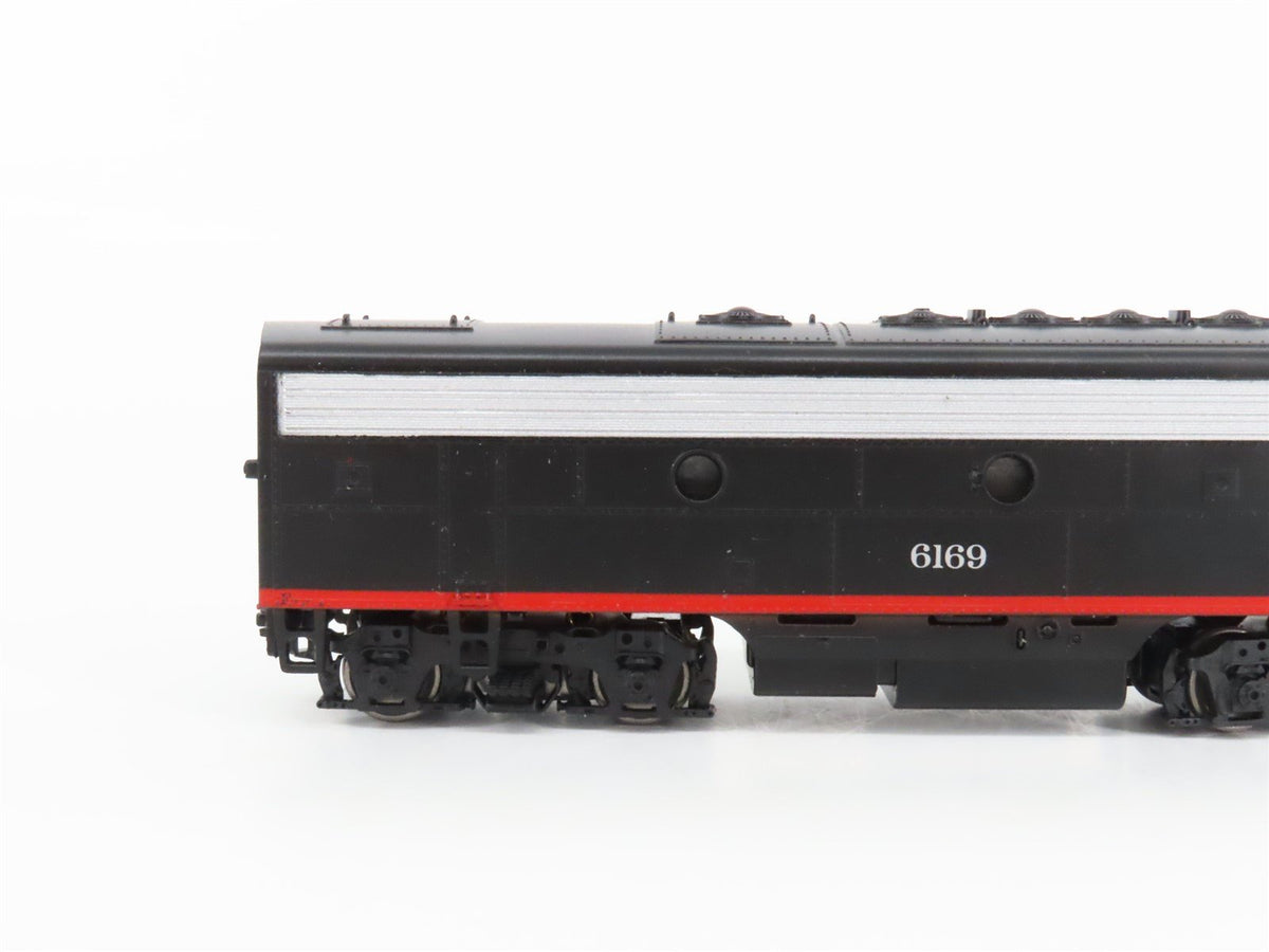 HO Scale Athearn SP Southern Pacific Black Widow F7 A/B/A Diesel Loco Set