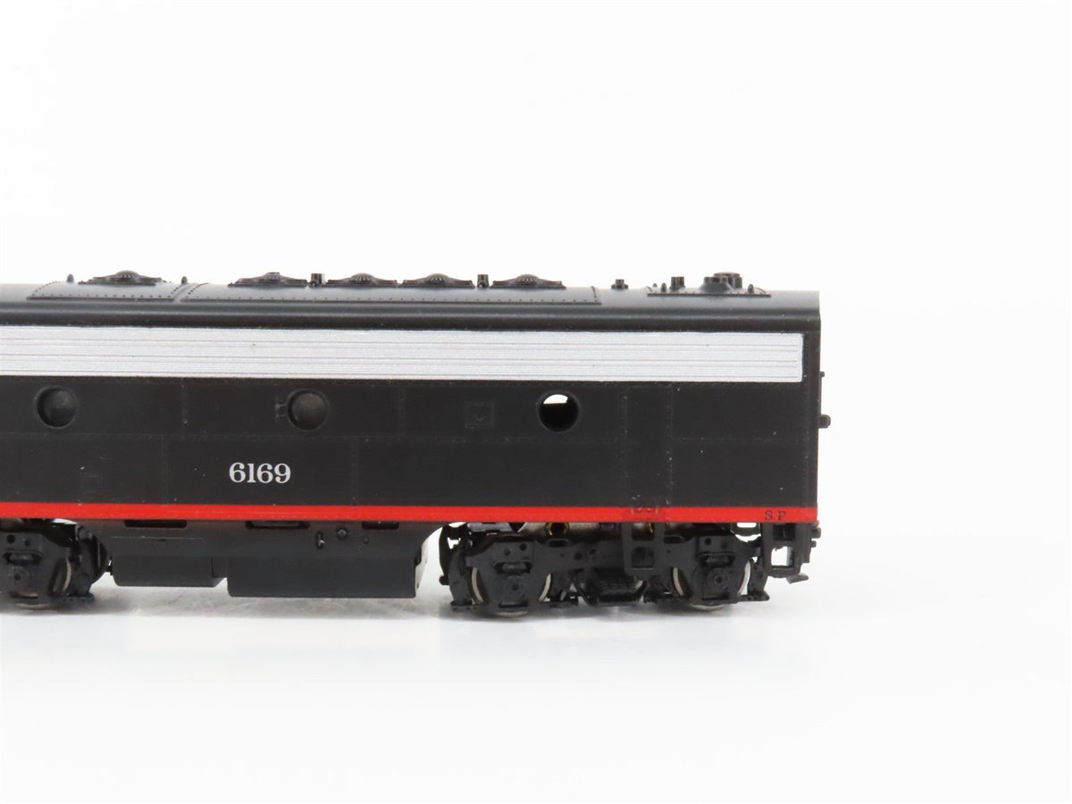 HO Scale Athearn SP Southern Pacific Black Widow F7 A/B/A Diesel Loco Set