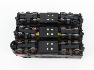 HO Scale Athearn SP Southern Pacific Black Widow F7 A/B/A Diesel Loco Set