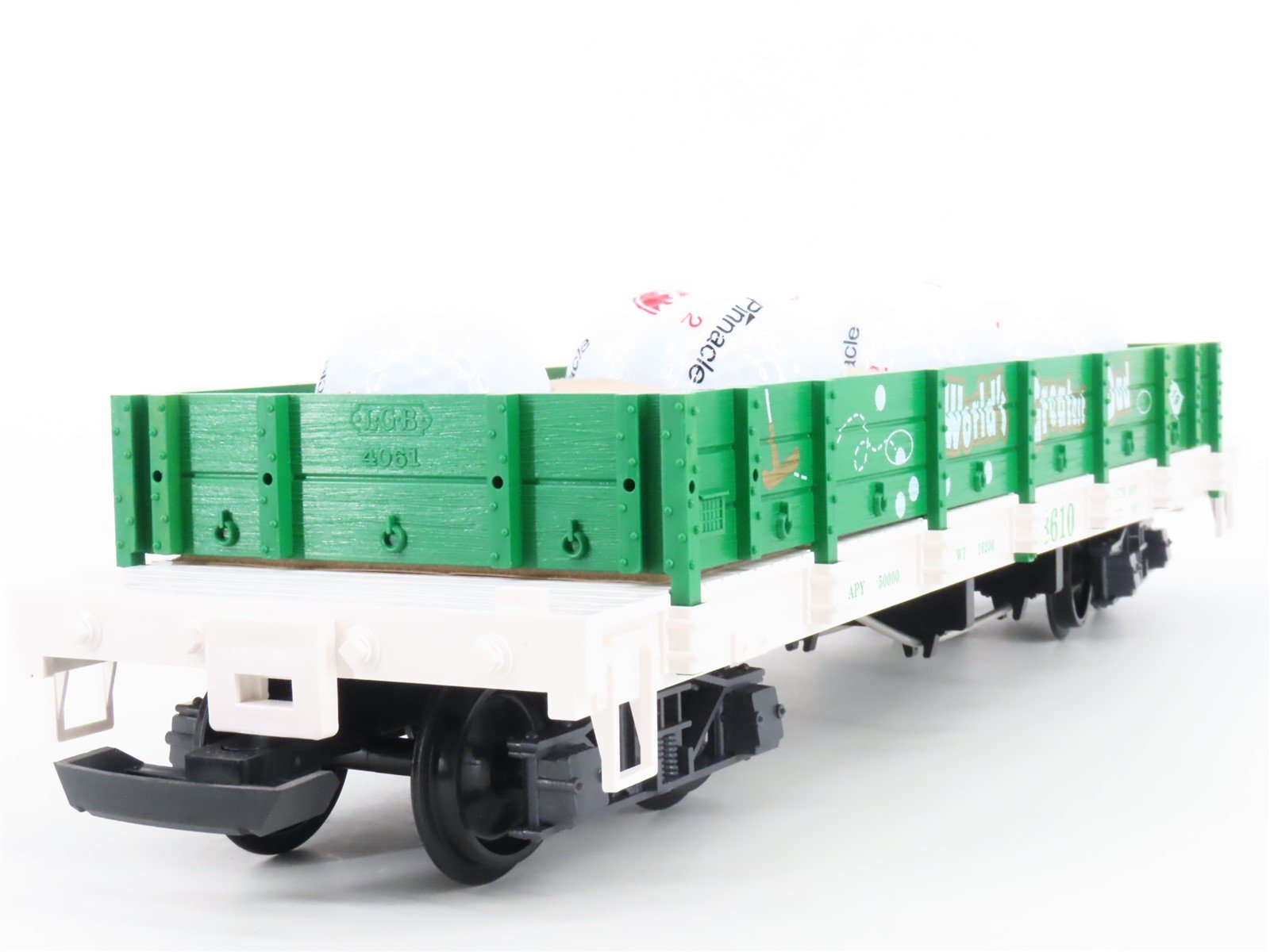 G Scale LGB 43610 World's Greatest Dad Golf Ball Gondola #43610