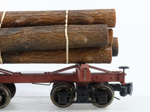 G Scale Bachmann Big Haulers 98490 Skeleton Log Car w/ Logs