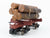 G Scale Bachmann Big Haulers 98490 Skeleton Log Car w/ Logs