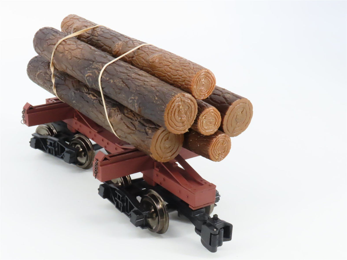 G Scale Bachmann Big Haulers 98490 Skeleton Log Car w/ Logs