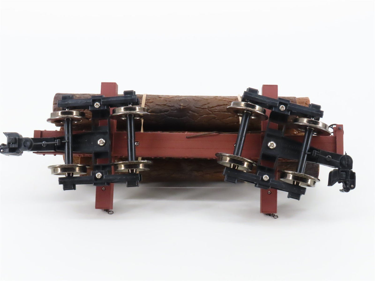 G Scale Bachmann Big Haulers 98490 Skeleton Log Car w/ Logs