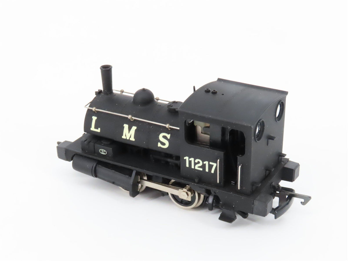 HO Scale Dapol LMS Railway 0-4-0 Steam Locomotive #11217 w/3 Freight Cars