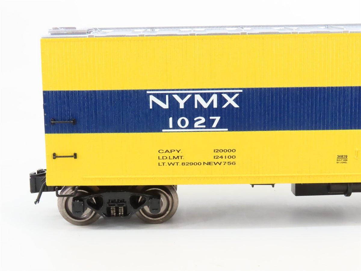 O Gauge 3-Rail K-Line 6-36839 NYMX Operating Milk Car #1027 w/ Platform