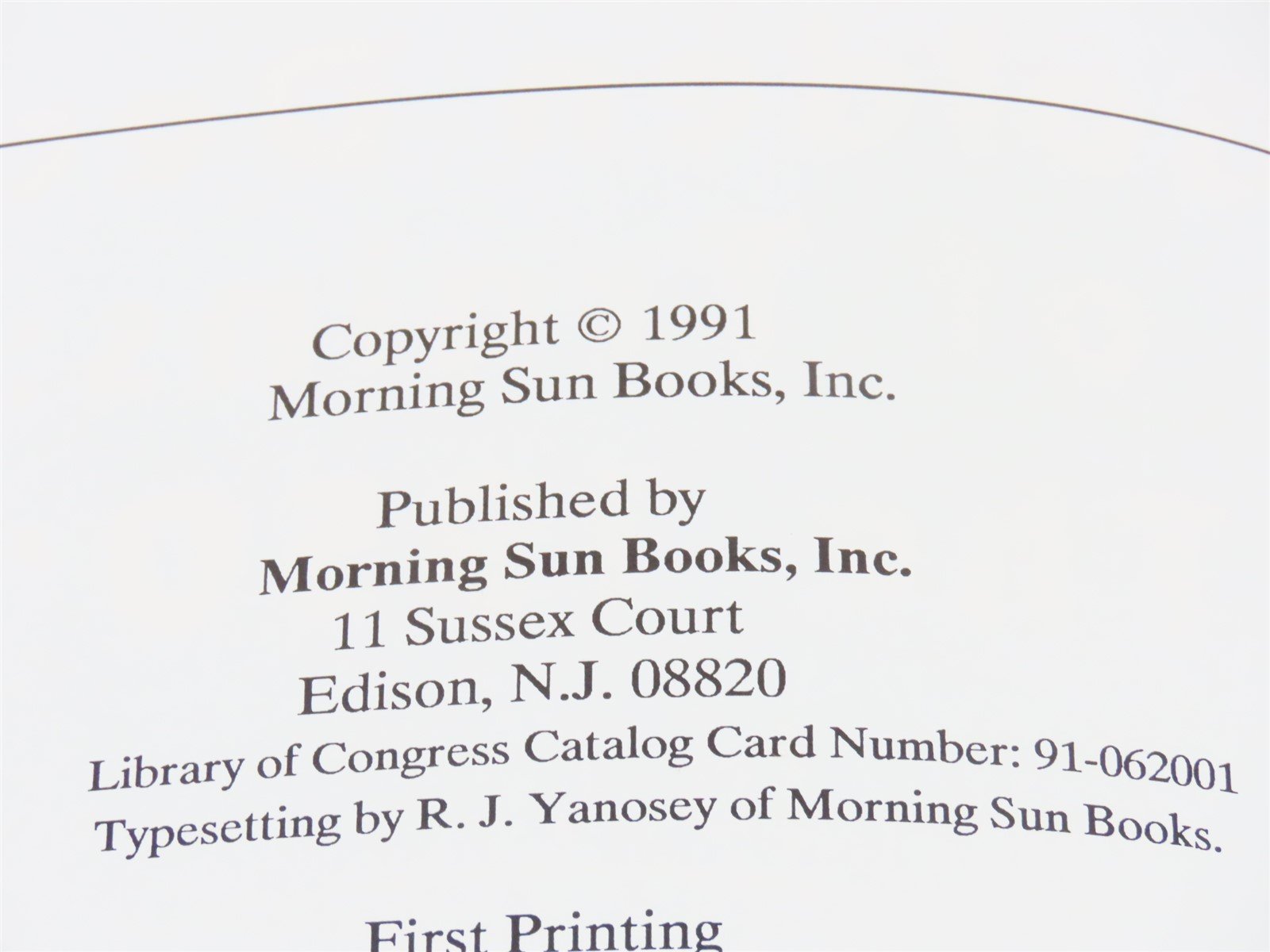 Morning Sun A Golden Decade Of Trains: The 1950s In Color by R. Malinoski ©1991