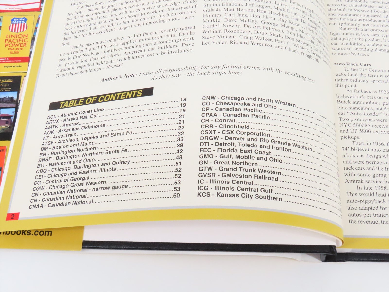 Morning Sun Auto Rack Color Guide Vol. One: ACL-KCS by Kinkaid & Eager ©2018 HC