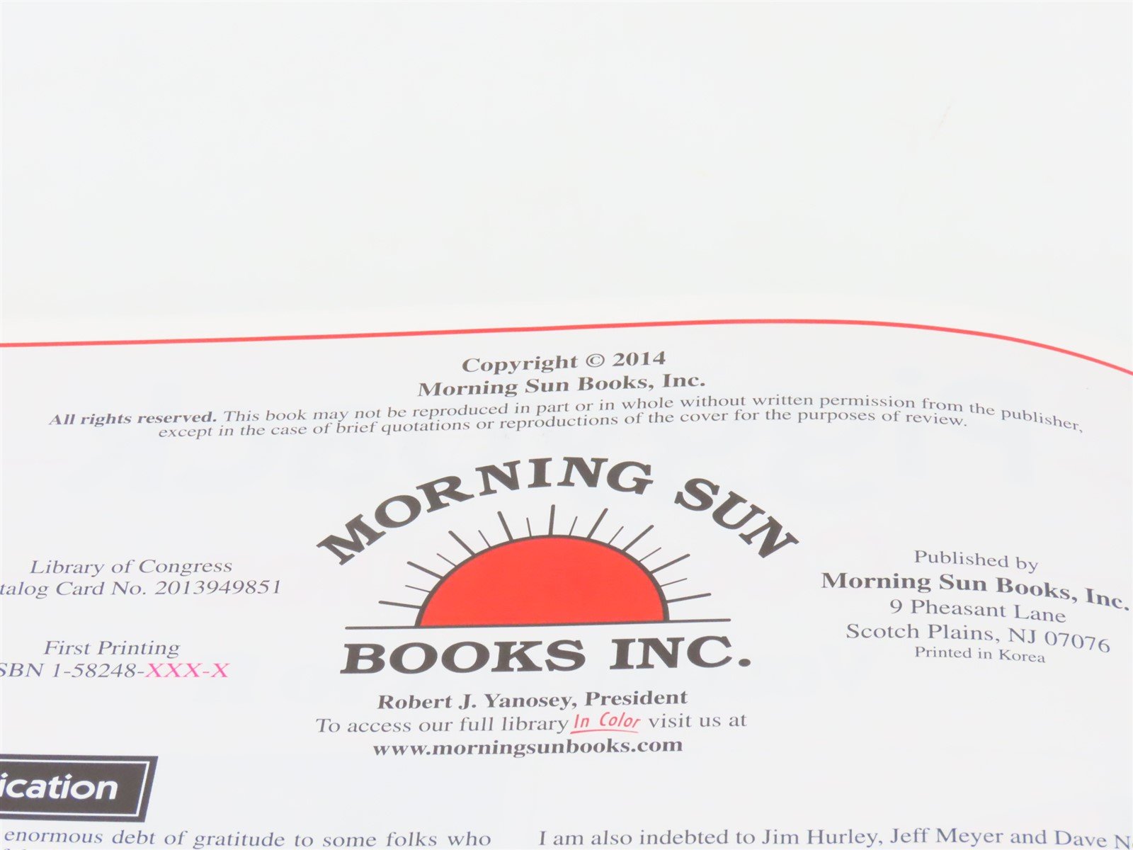 Morning Sun Piggyback Color Guide Volume 1: A to H by James Kinkaid ©2014 HC