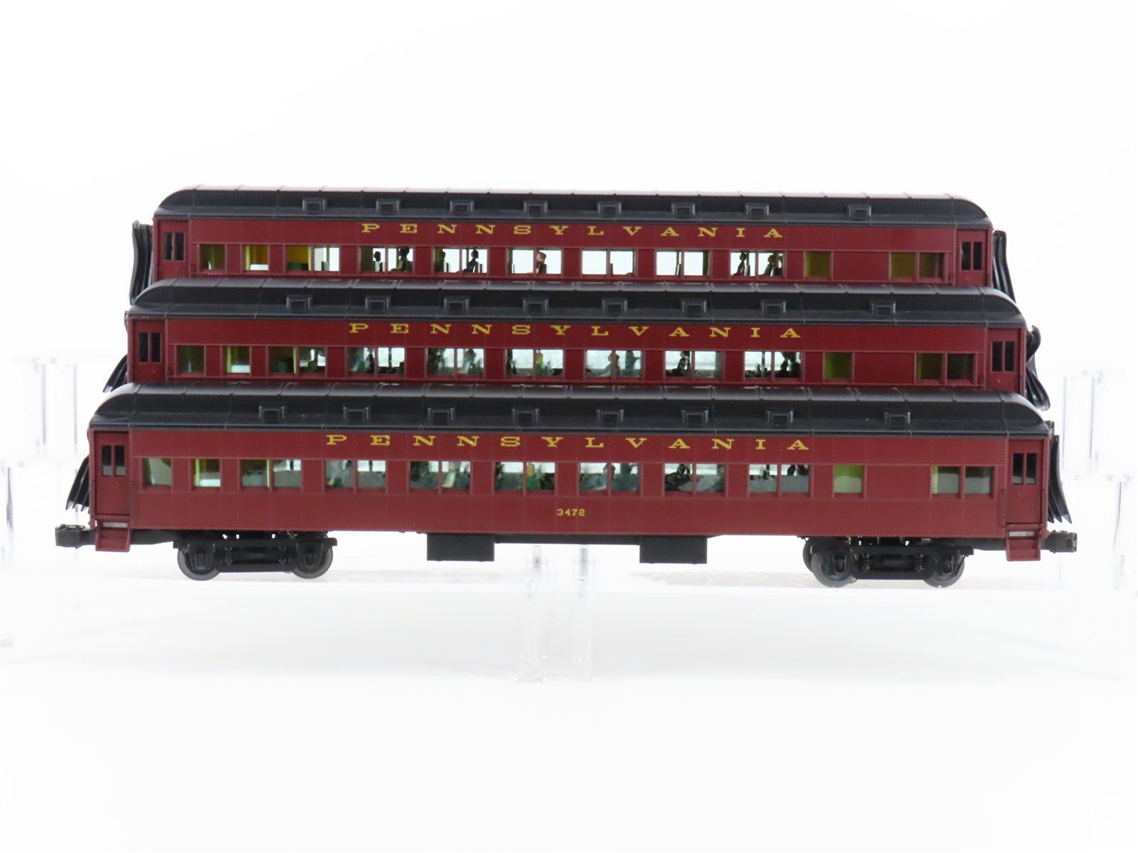 O Gauge 3-Rail Lionel 6-15554 PRR Pennsylvania Heavyweight Passenger 3-Pack