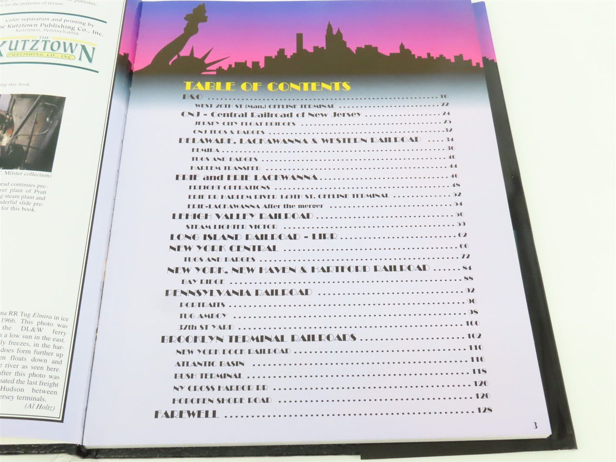 Morning Sun New York Harbor Railroads In Color Volume 1 by Thomas R Flagg ©2000