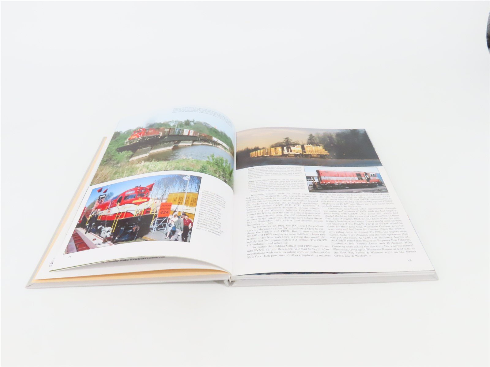 Green Bay & Western Color Pictorial -The Green Bay Route- by Andrew Nelson ©2003