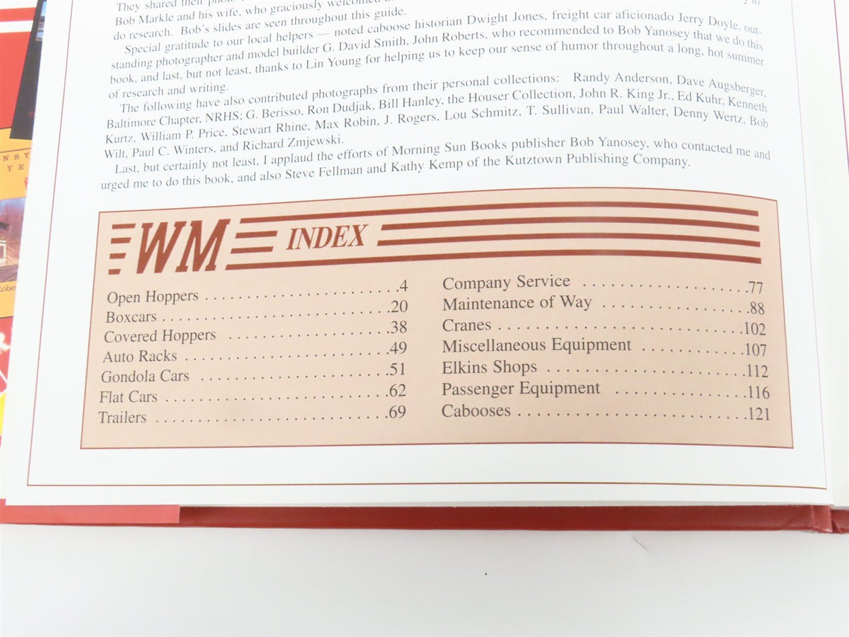 Morning Sun WM Color Guide to Freight &amp; Passenger Equipment by Jack Brown ©1995