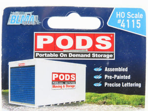 HO Scale BLMA Models 4115 PODS Portable On Demand Storage Container