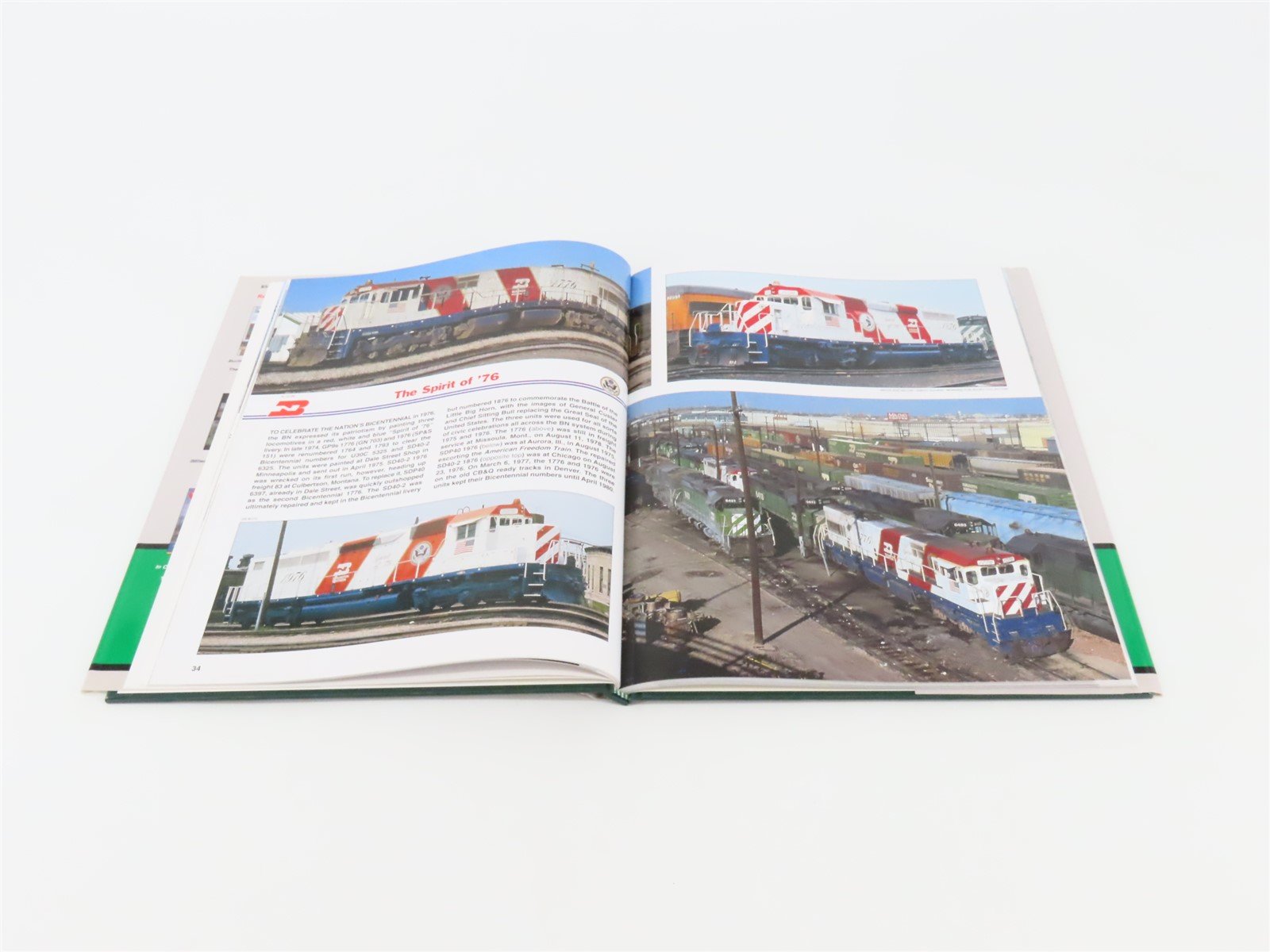 Morning Sun Burlington Northern Green Pastures Volume 3 by Jim Boyd ©2008 HC Bk