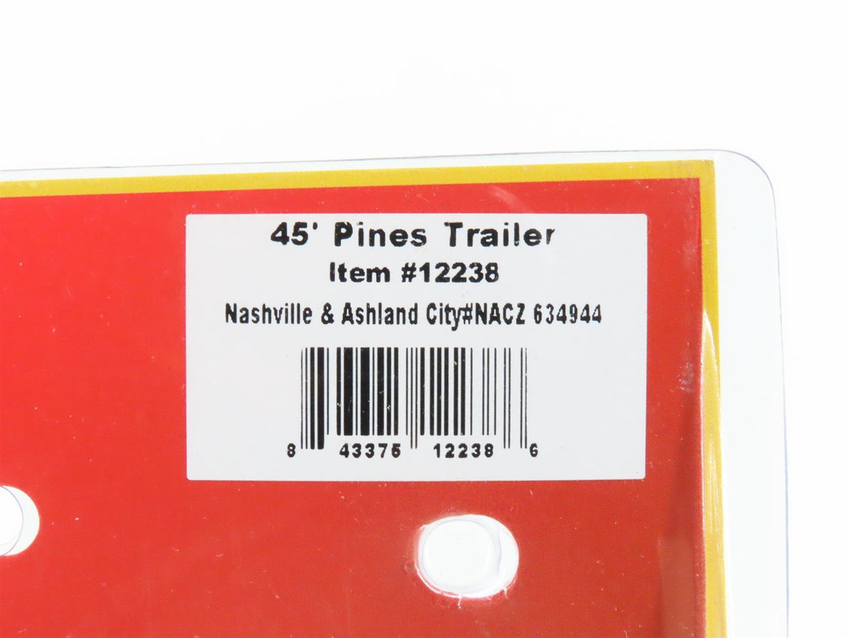 HO Scale Atlas 12238 NACZ Nashville &amp; Ashland City 45&#39; Pines Trailer #634944