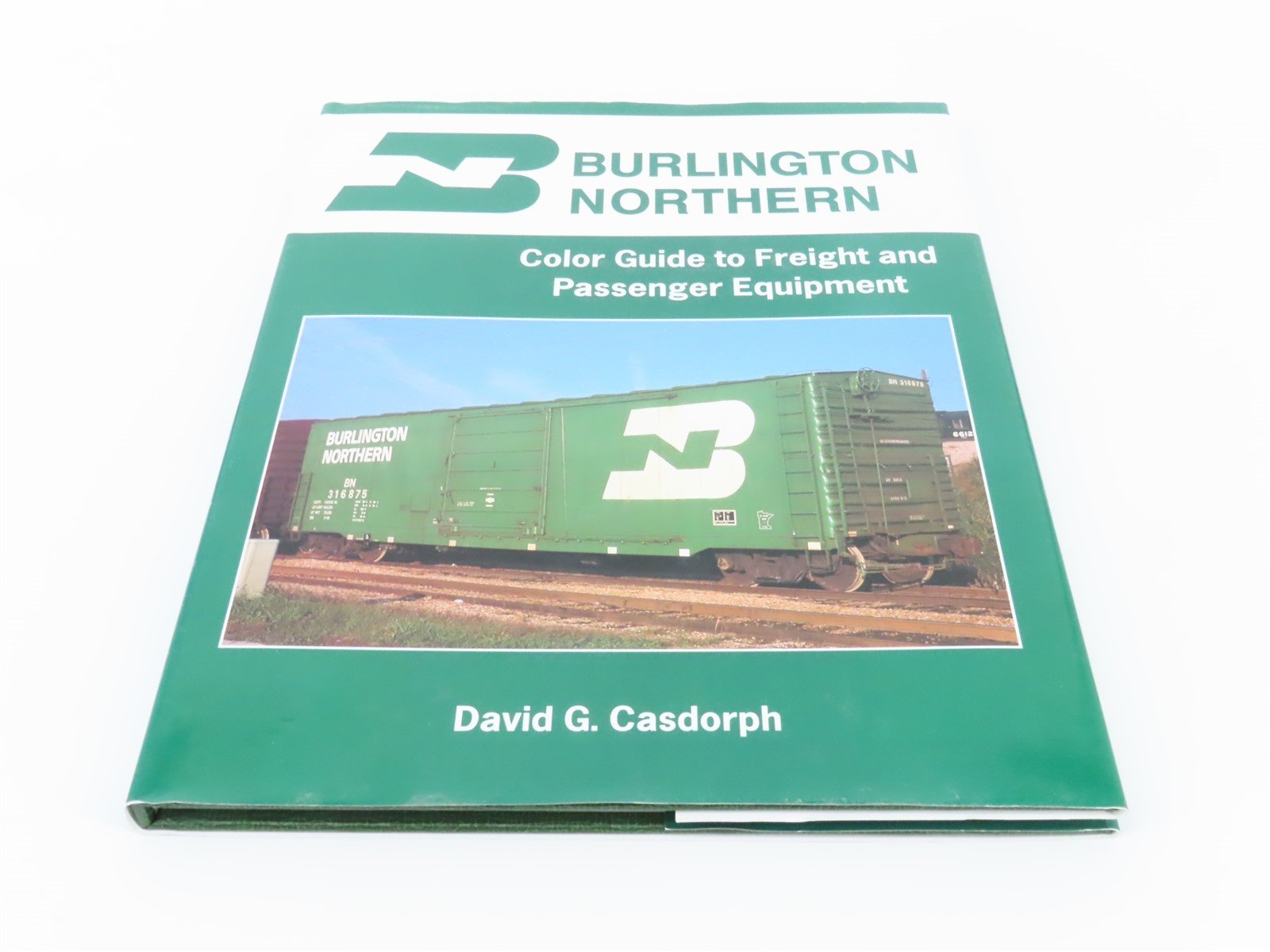 Morning Sun Burlington Northern Color Guide to Freight and Pass. Equip. HC Book
