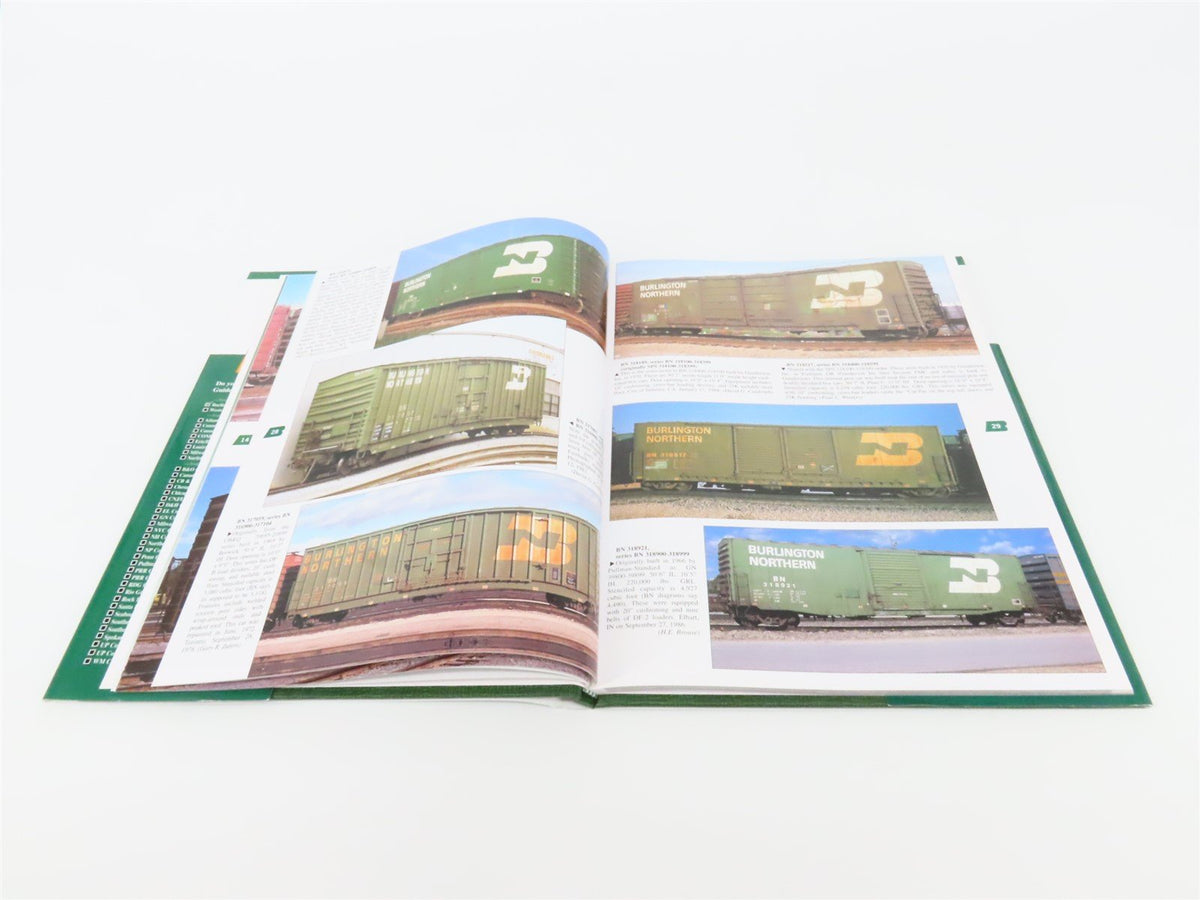 Morning Sun Burlington Northern Color Guide to Freight and Pass. Equip. HC Book