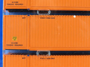 HO Scale Athearn ATH27981 Schneider 53' CICM Hi-Cube Container 3-Pack