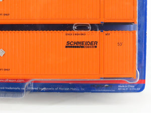HO Scale Athearn ATH27981 Schneider 53' CICM Hi-Cube Container 3-Pack