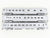 LOT of 3 HO Scale Rivarossi PRR, WP, D&RGW California Zephyr Passenger Cars