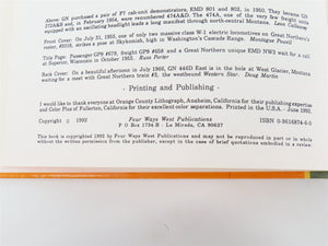 Great Northern Color Pictorial Volume 1 by Joseph W. Shine ©1992 HC Book