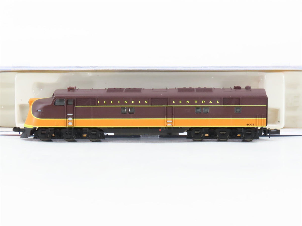 N Scale Life-Like 7353 IC Illinois Central EMD E6A Diesel Locomotive #4003