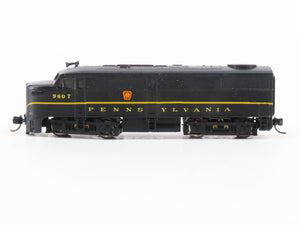 N Scale Life-Like 7415 PRR Pennsylvania ALCO FA1 Diesel #9607 - Custom