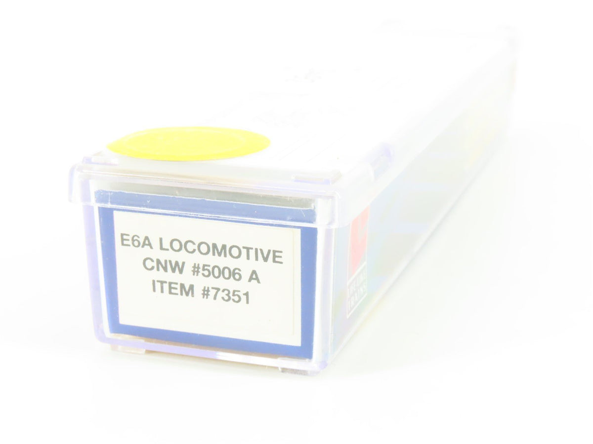 N Scale Life-Like 7351 CNW Chicago &amp; North Western EMD E6A Diesel #5006A