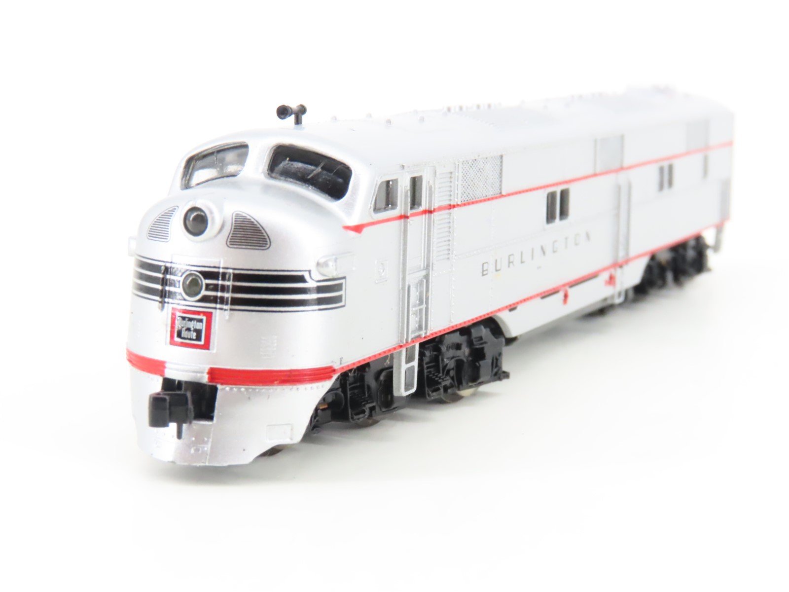 N Scale Life-Like 7028 CB&Q Burlington Route EMD E7A Diesel Locomotive #9924A