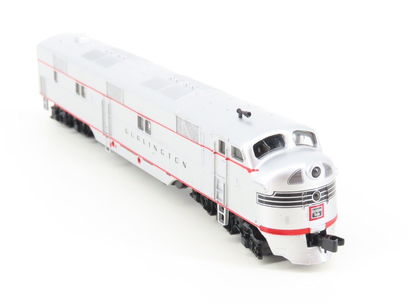 N Scale Life-Like 7028 CB&Q Burlington Route EMD E7A Diesel Locomotive #9924A