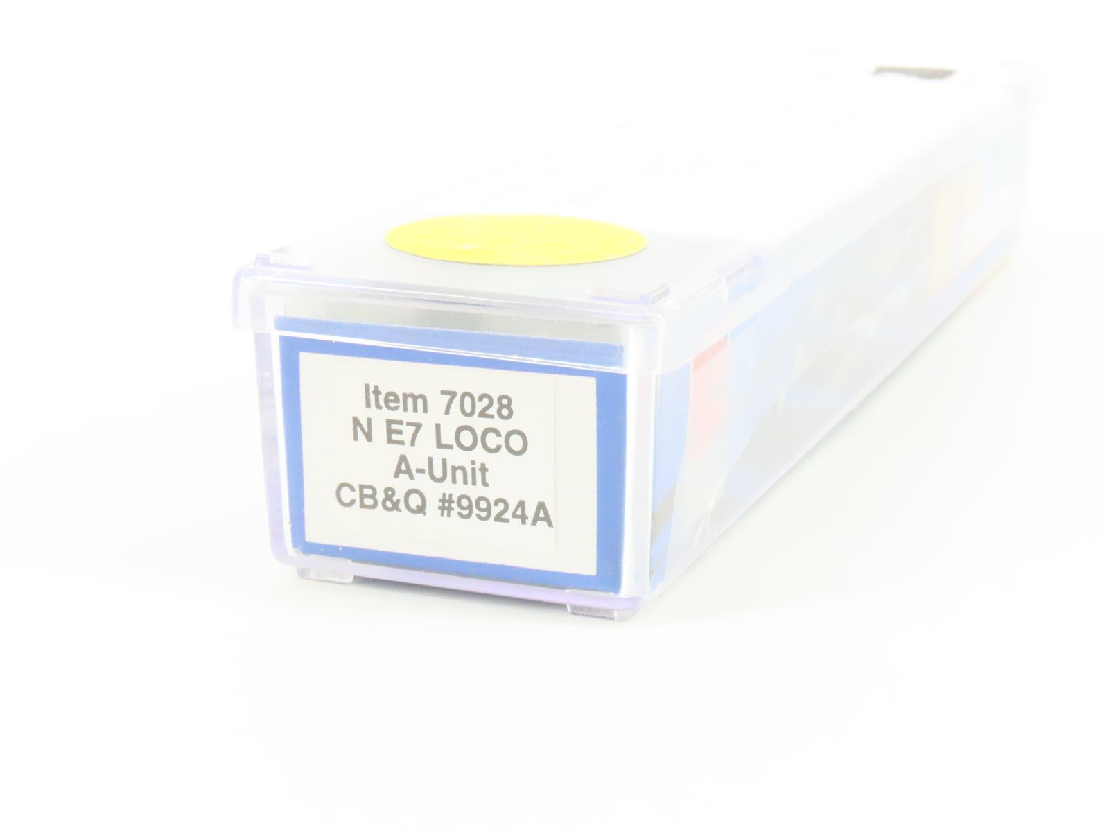 N Scale Life-Like 7028 CB&Q Burlington Route EMD E7A Diesel Locomotive #9924A