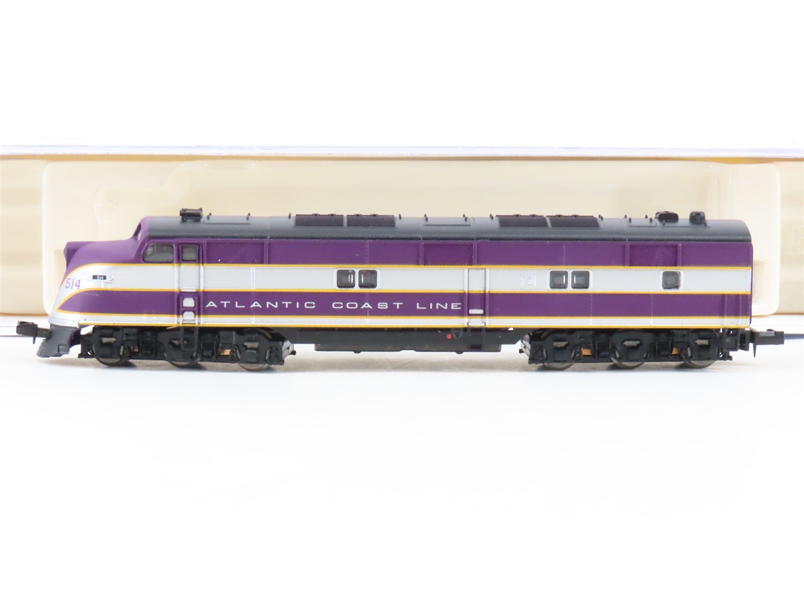 N Scale Life-Like 7345 ACL Atlantic Coast Line EMD E6A Diesel Locomotive #514