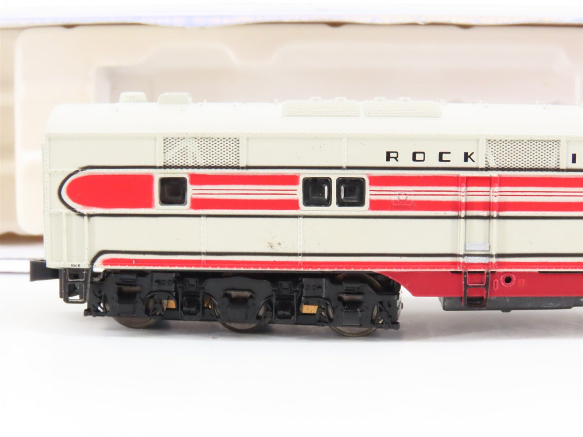 N Scale Life-Like 7018 RI Rock Island &quot;Rocket&quot; EMD E7B Diesel Locomotive #634B