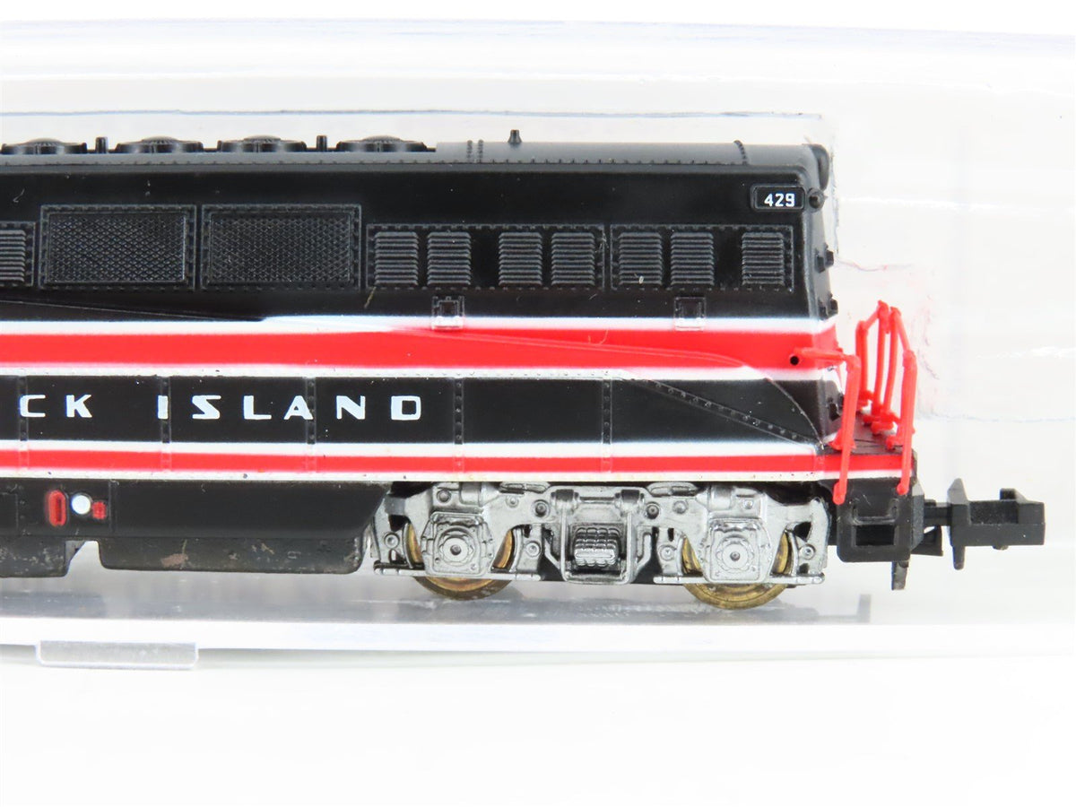 N Scale Life-Like 7912 RI Rock Island EMD BL2 Diesel Locomotive #429
