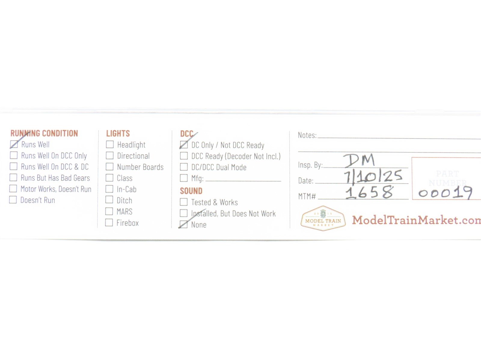 N Scale Life-Like 7426 RI Rock Island ALCO FB1 Diesel Locomotive #152B