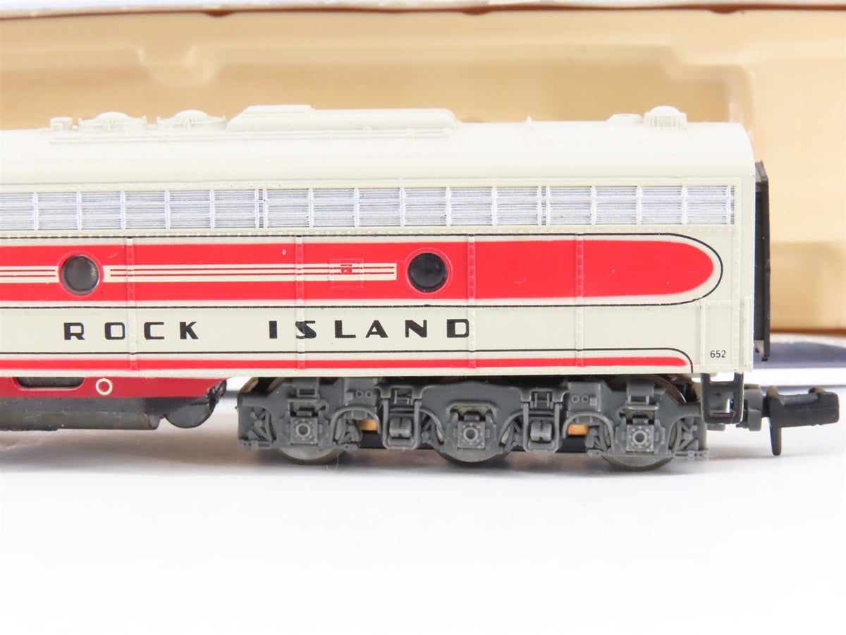 N Scale Life-Like 7039 RI Rock Island &quot;Rocket&quot; EMD E7A Diesel Locomotive #5860A