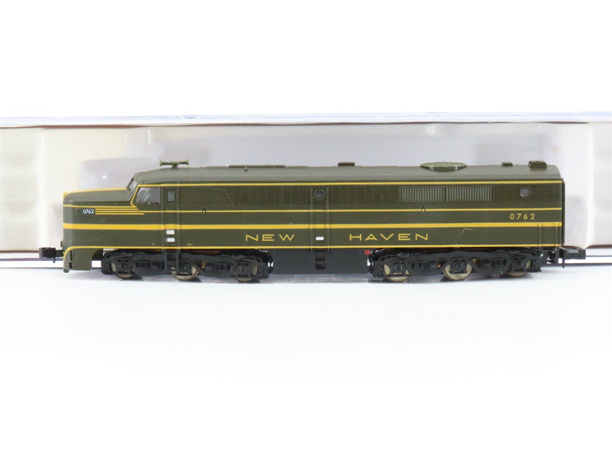 N Scale Life-Like 7055 NH New Haven 7055 ALCO PA Diesel Locomotive #0762