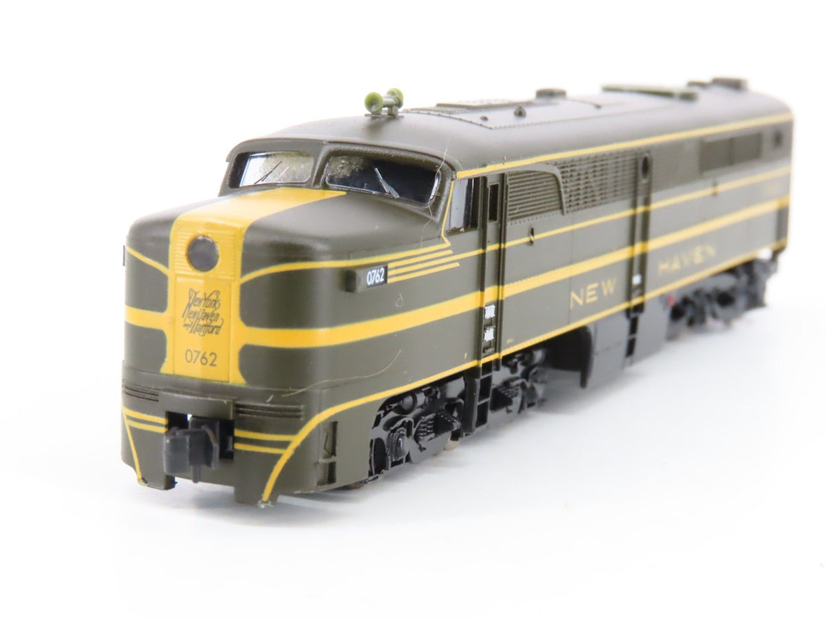 N Scale Life-Like 7055 NH New Haven 7055 ALCO PA Diesel Locomotive #0762