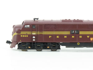 N Scale Life-Like PRR Pennsylvania EMD E7A Diesel Locomotive #5860A