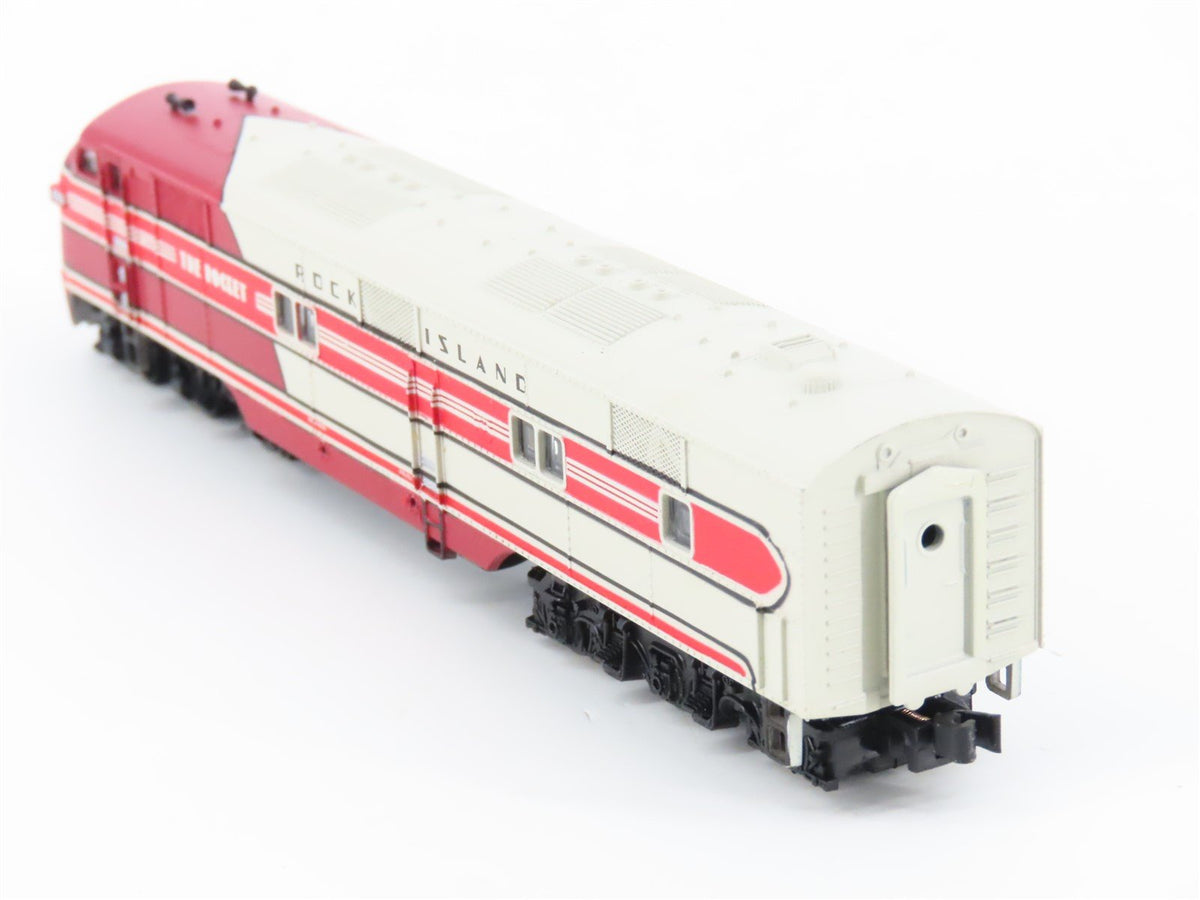 N Scale Life-Like 7015 RI Rock Island &quot;Rocket&quot; EMD E7A Diesel Locomotive #633