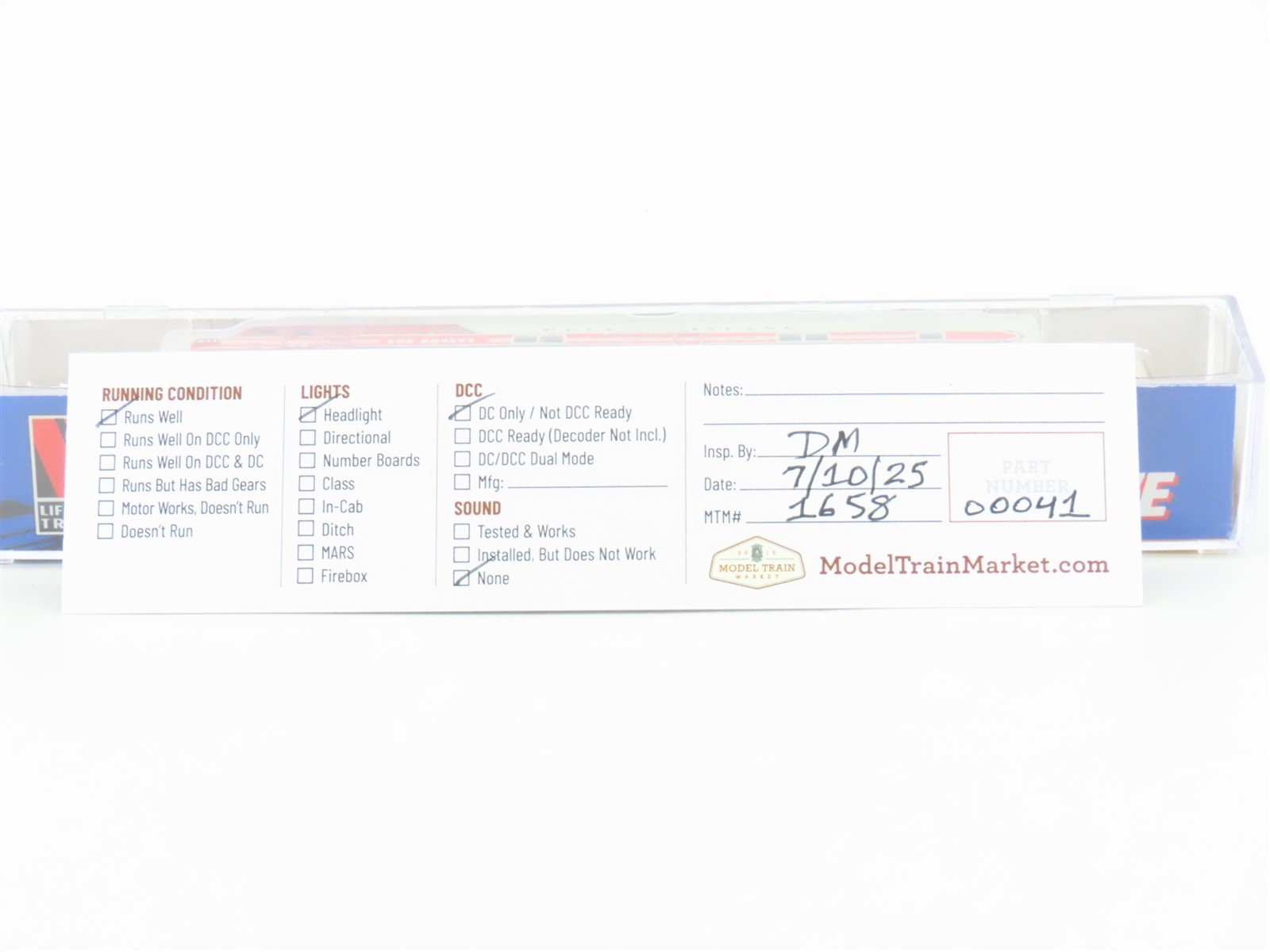 N Scale Life-Like 7015 RI Rock Island 