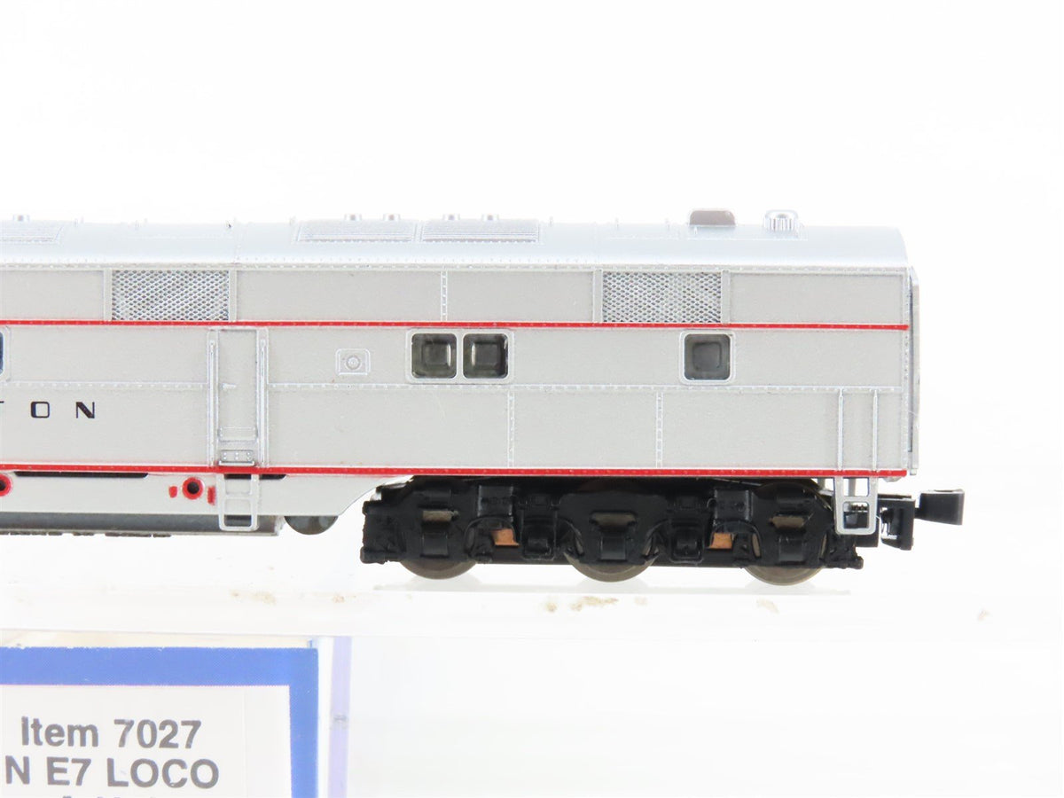 N Scale Life-Like 7027 CB&amp;Q Burlington Route EMD E7A Diesel #9920B
