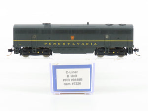 N Scale Life-Like 7226 PRR Pennsylvania FM C-Liner B-Unit Diesel #9448B